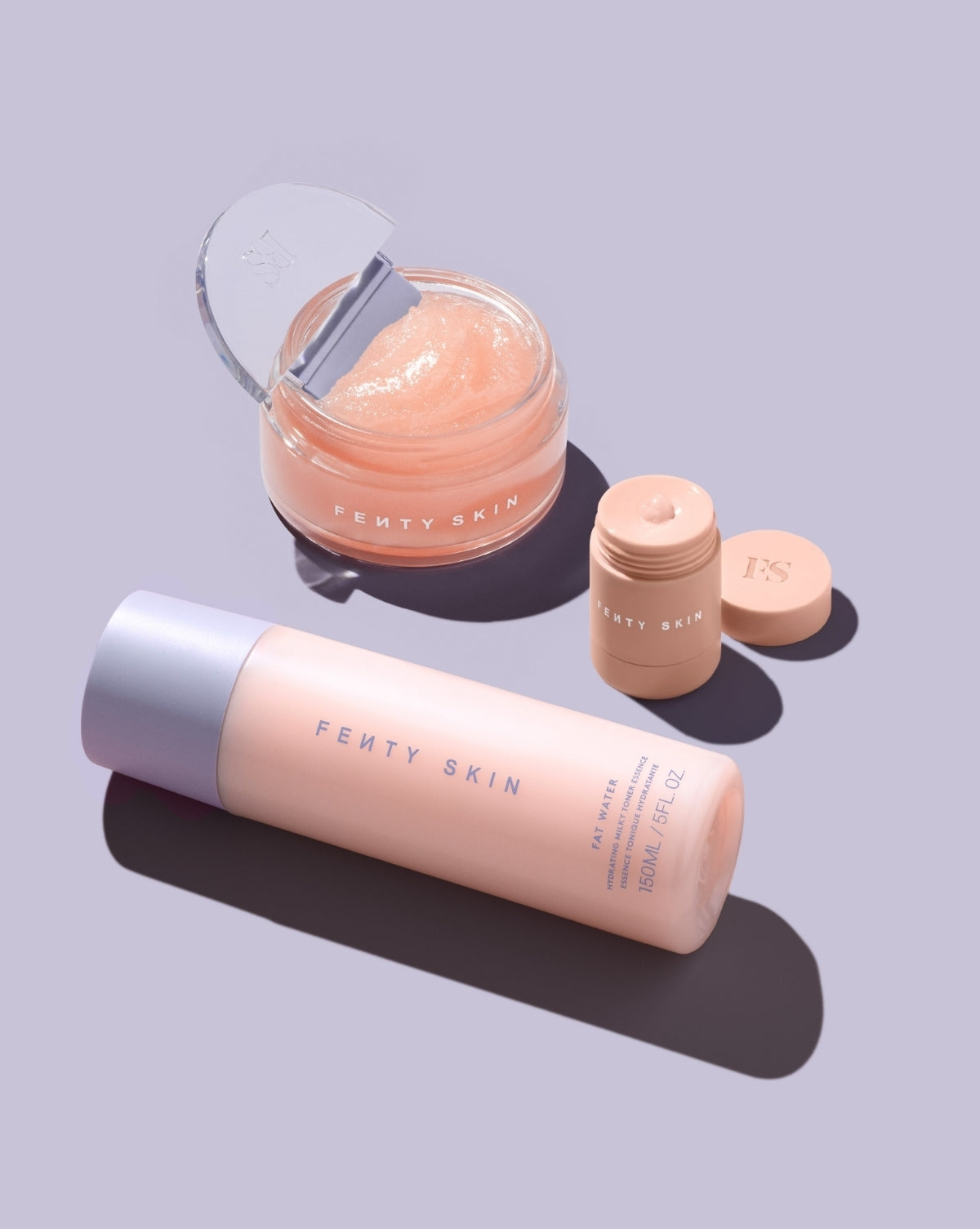 FB1115804_-_FENTY_TTS_EAZE_DROP_SKIN_TINT_BRUSH_BUNDLE_010526_BUNDLE_HYDRATING-ROUTINE.jpg Big On Hydration: Milky Toner, Face Mask + Lip Mask Trio - Image 1