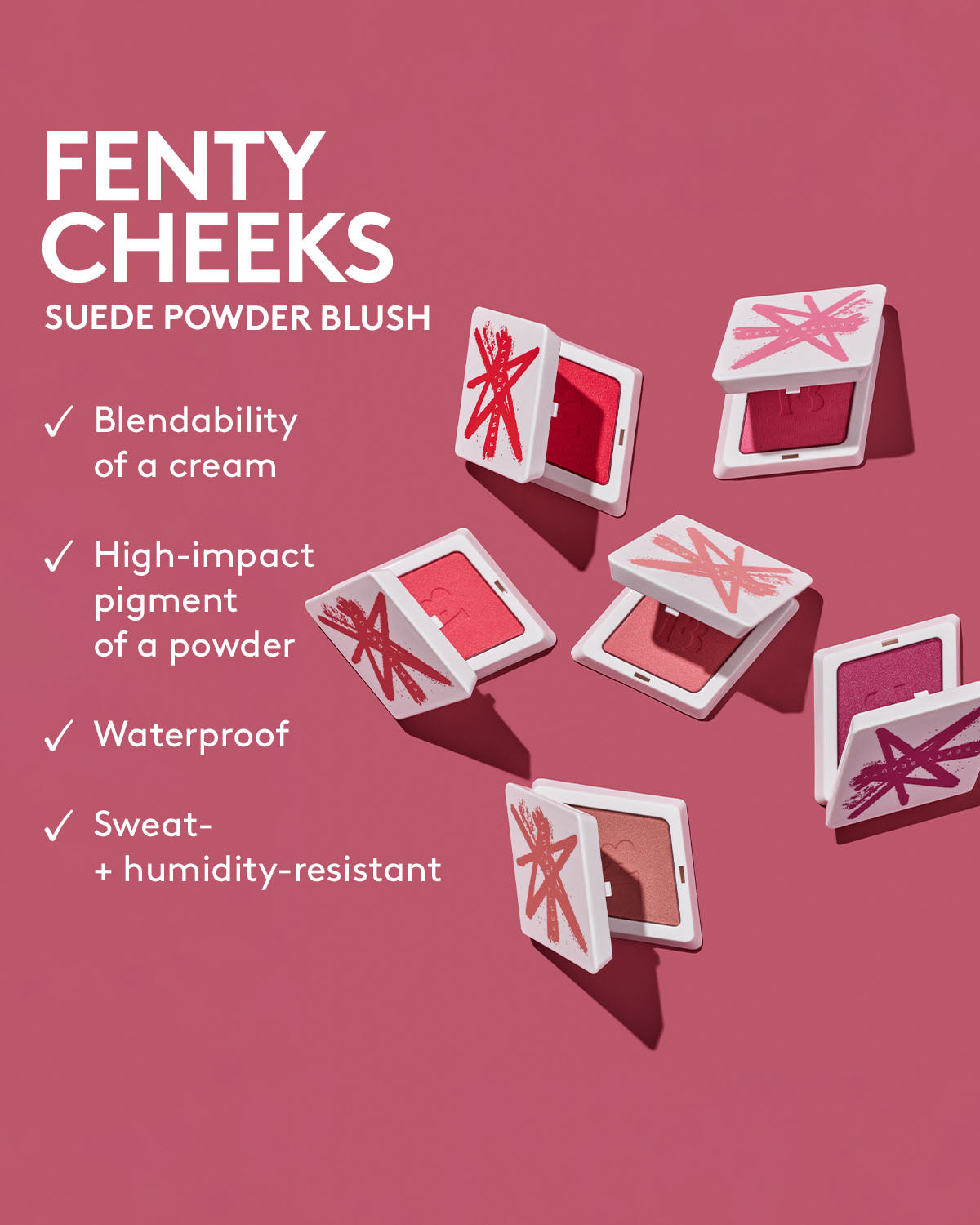 Fenty Cheeks Suede Powder Blush - Tutu Turnt - Image 5