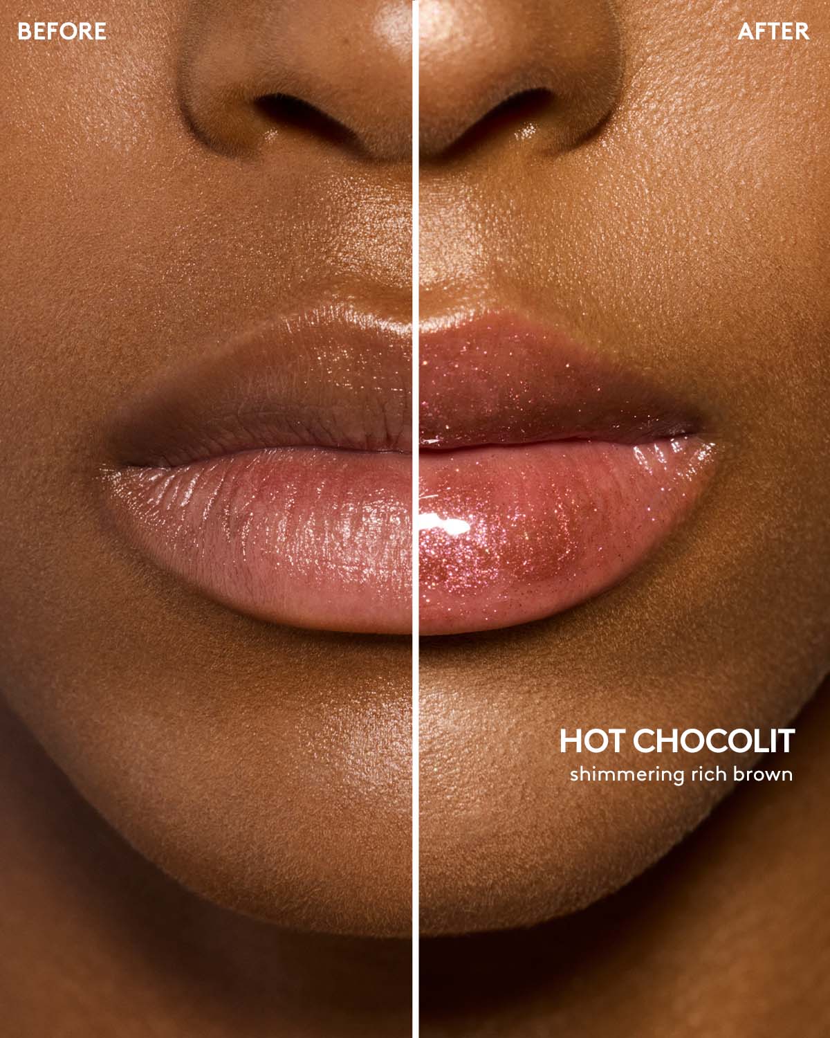 Gloss Bomb Universal Lip Luminizer - Hot Chocolit - Image 3