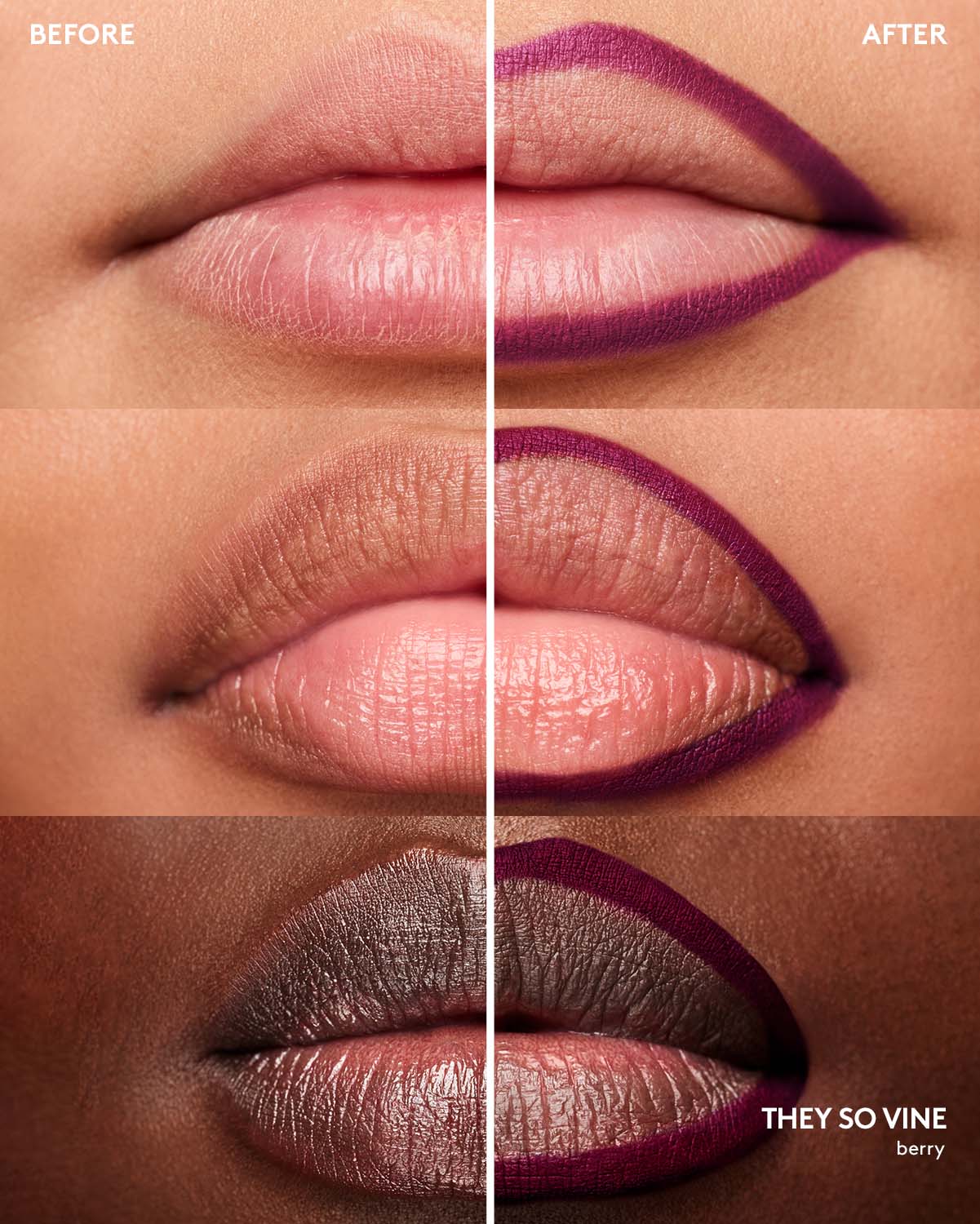 Trace'd Out Longwear Waterproof Pencil Lip Liner - They So Vine - Image 3