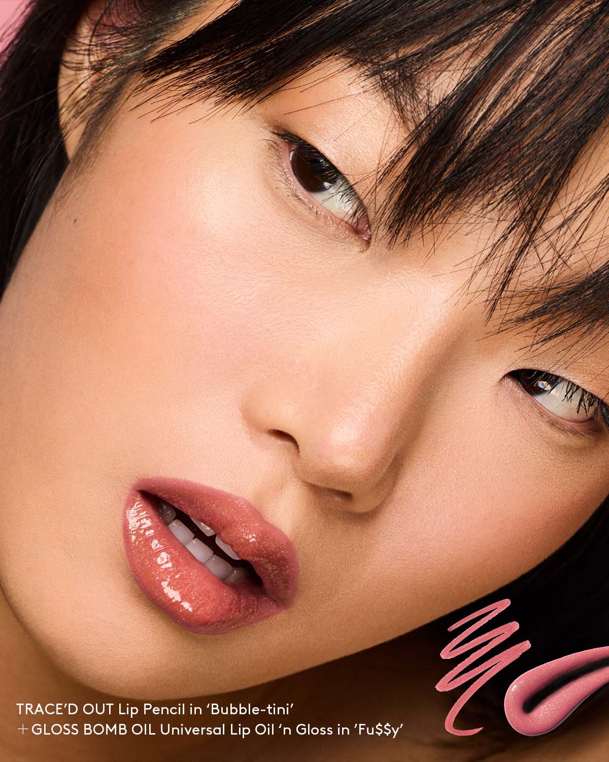 Trace'd Out Longwear Waterproof Pencil Lip Liner - Bubble-tini - Image 2