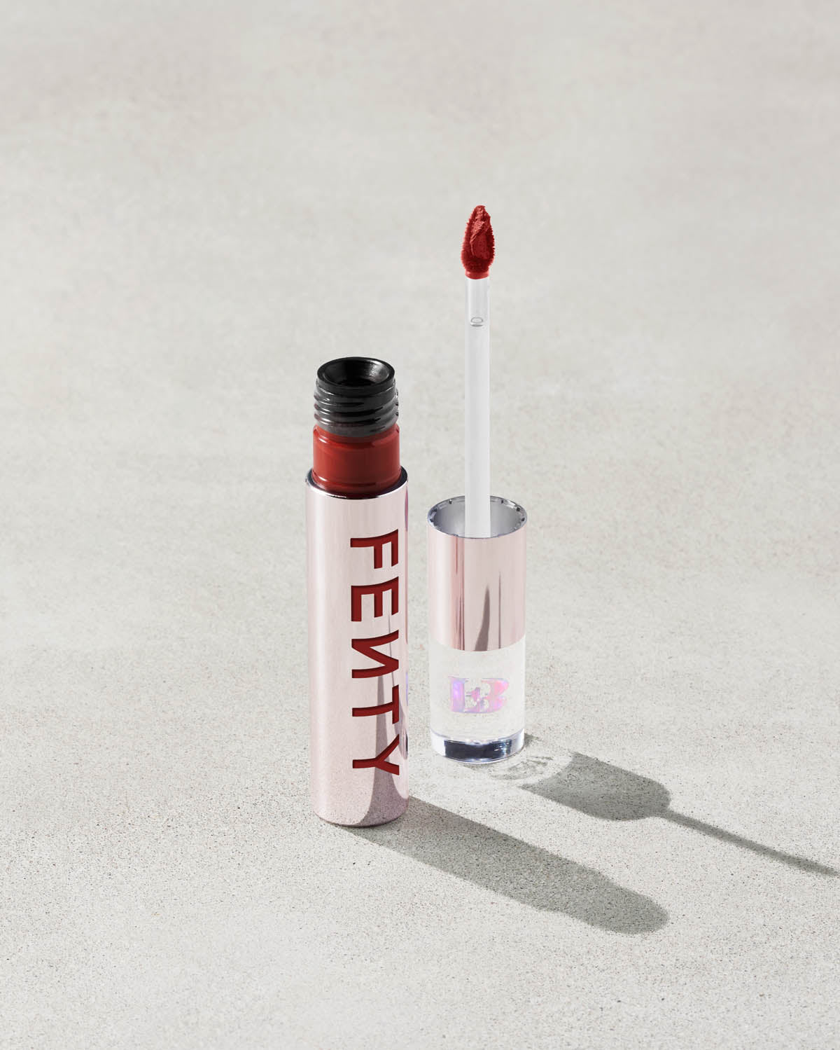 FB_POSTHOL22_T2PRODUCT_CONCRETE_FENTY_ICON_VELVET_LIQUID_LIP_OPEN_FIYAPROOF_1200x1500_a819d6be-f020-47c3-b144-0befbbf49005.jpg Fenty Icon Velvet Liquid Lipstick - Fiyaproof - Image 1