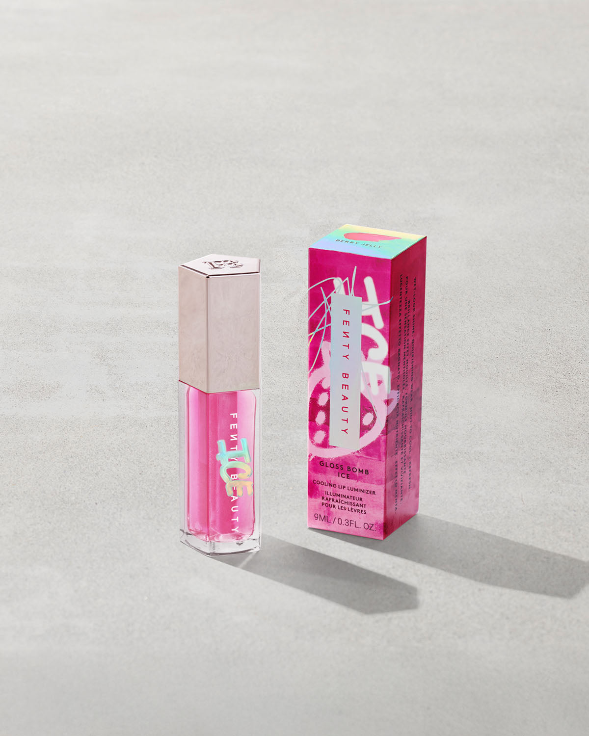 FB_SMR25_T2PRODUCT_ECOMM_LE-FRUITZ_GB-BERRY-JELLY_1200x1500_72DPI.jpg Gloss Bomb Ice Cooling Lip Luminizer - Berry Jelly - Image 1