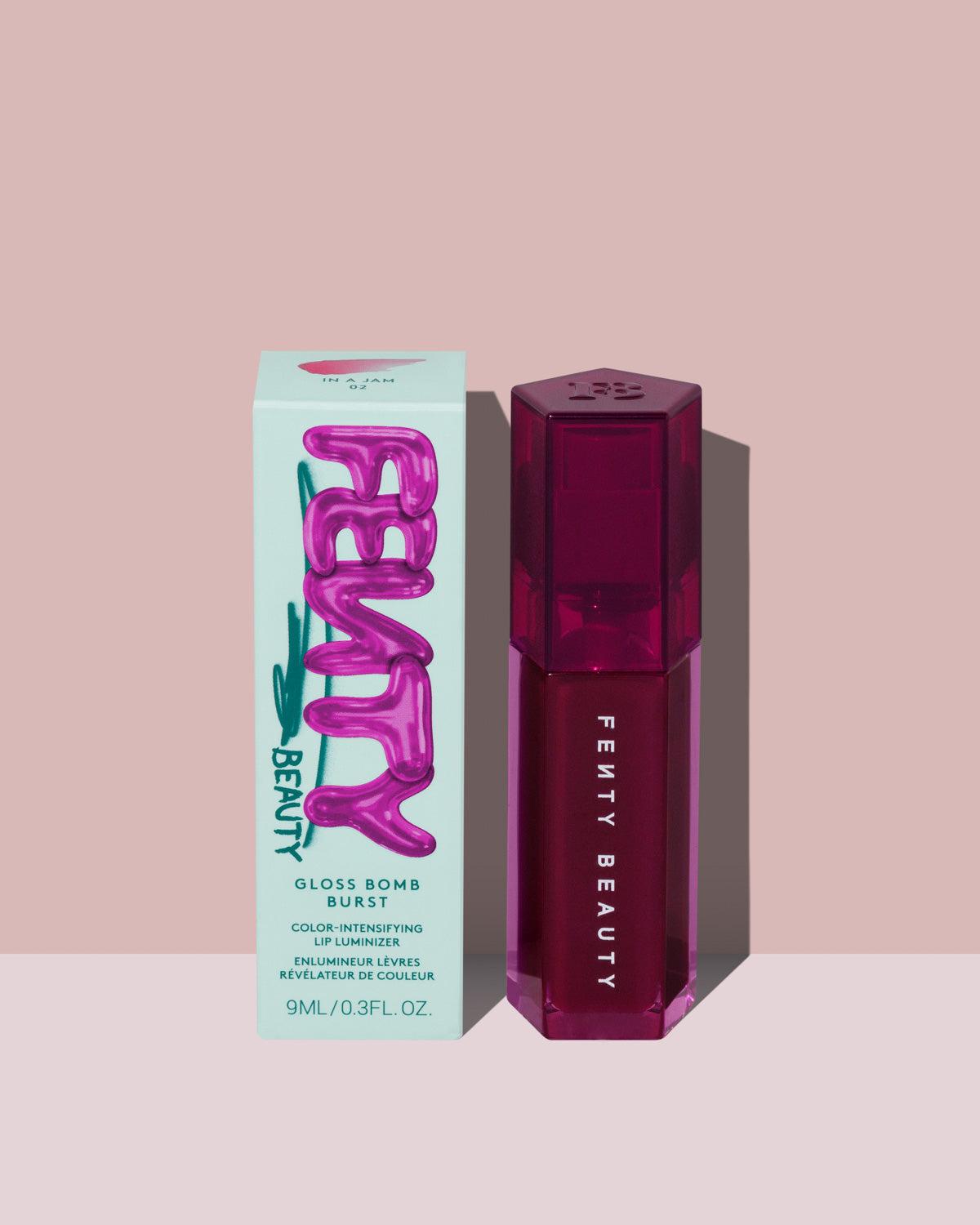 FB_SPR26_T2PRODUCT_ECOMM_LE_GB-BURST_IN-A-JAM_1200x1500_72DPI.jpg Gloss Bomb Burst Color-Intensifying Lip Luminizer - In a Jam - Image 1