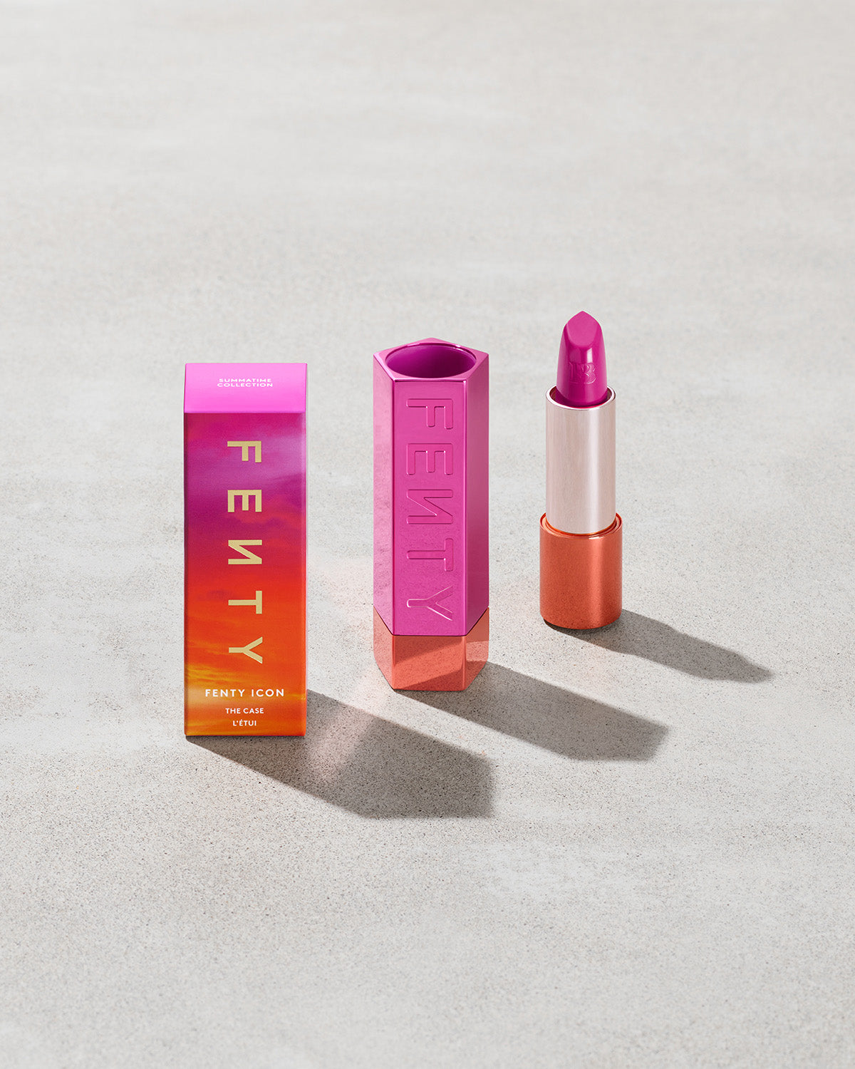 Fenty Icon The Case Semi-Matte Refillable Lipstick - Summatime Edition - Image 3
