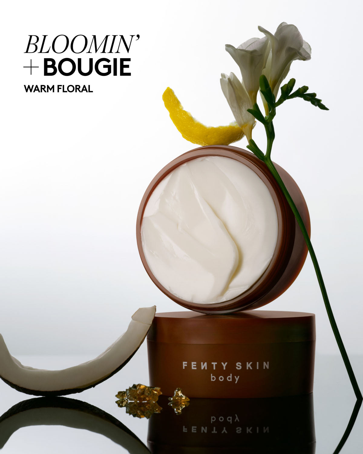 Butta Drop Whipped Oil Body Cream with Tropical Oils + Shea Butter - Amber Bouquet - Image 2
