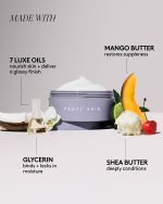 Butta Drop Whipped Oil Body Cream with Tropical Oils + Shea Butter - Fenty Fresh Shimmering - Image 3