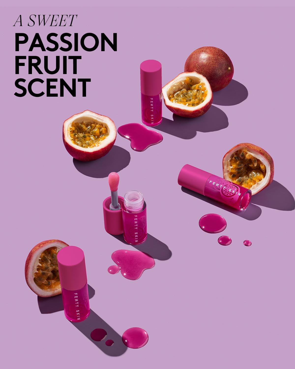 Fenty Treatz Hydrating + Strengthening Lip Oil - Passion Fruit - Image 6