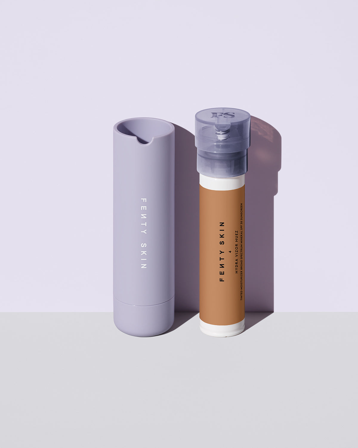 FS_SPR24_T2PRODUCT_ECOMM_HYDRAVIZOR_HUEZ_HOLDER_HOLDER_REFILL_SHADE_4_1200x1500_72_DPI_US.jpg Hydra Vizor Huez SPF 30 Refillable Tinted Moisturizer Set - Image 1